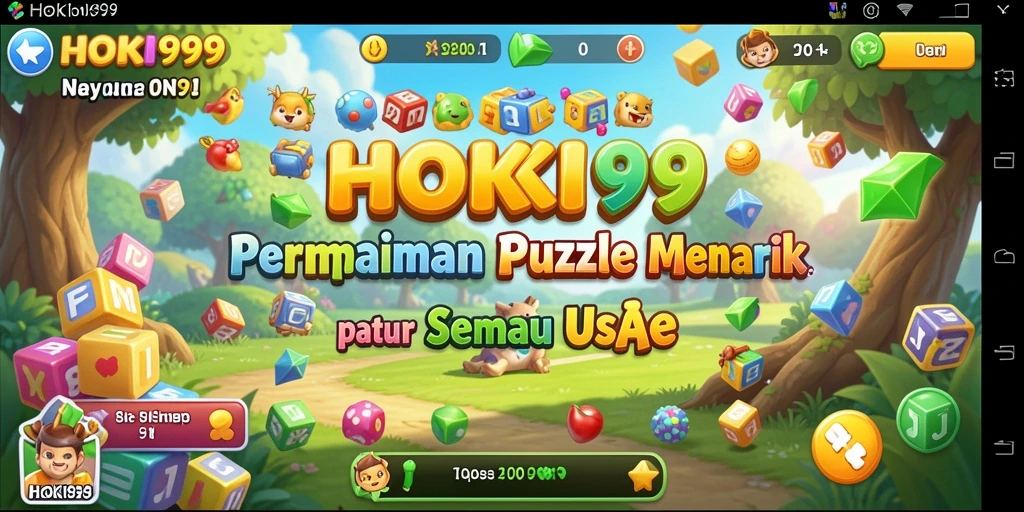 Tampilan gameplay HOKI99 yang menantang dan menyenangkan.