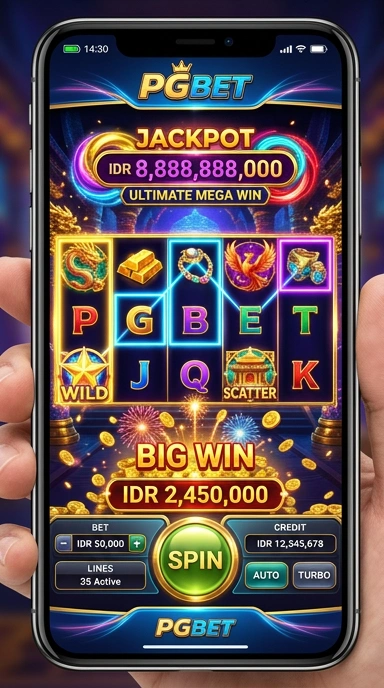 Tampilan antarmuka pengguna pgbet yang sederhana dan efektif.